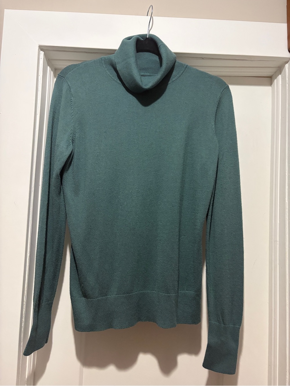 RW&CO. Teal Green Turtleneck Lightweight Sweater
